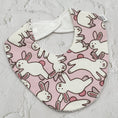 Load image into Gallery viewer, Soft Bouncing Bunnies Signature Bib
