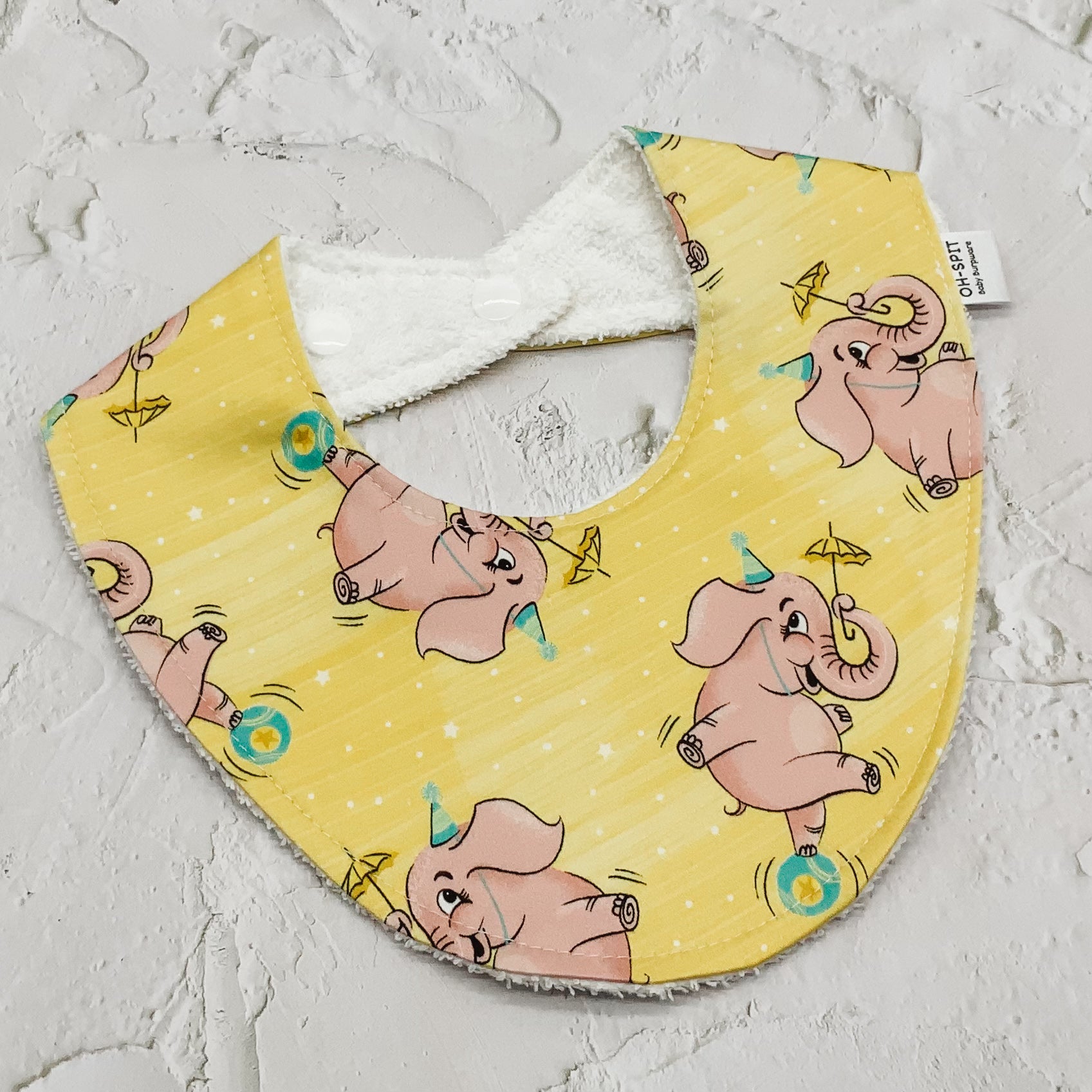 Elephants On Parade Signature Bib