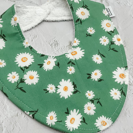Sage Daisies Signature Bib