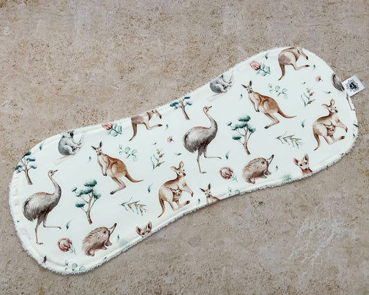 Australian Animals Burp Cloths