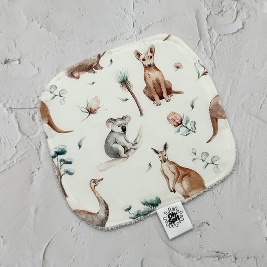 Washcloth - Australian Animals