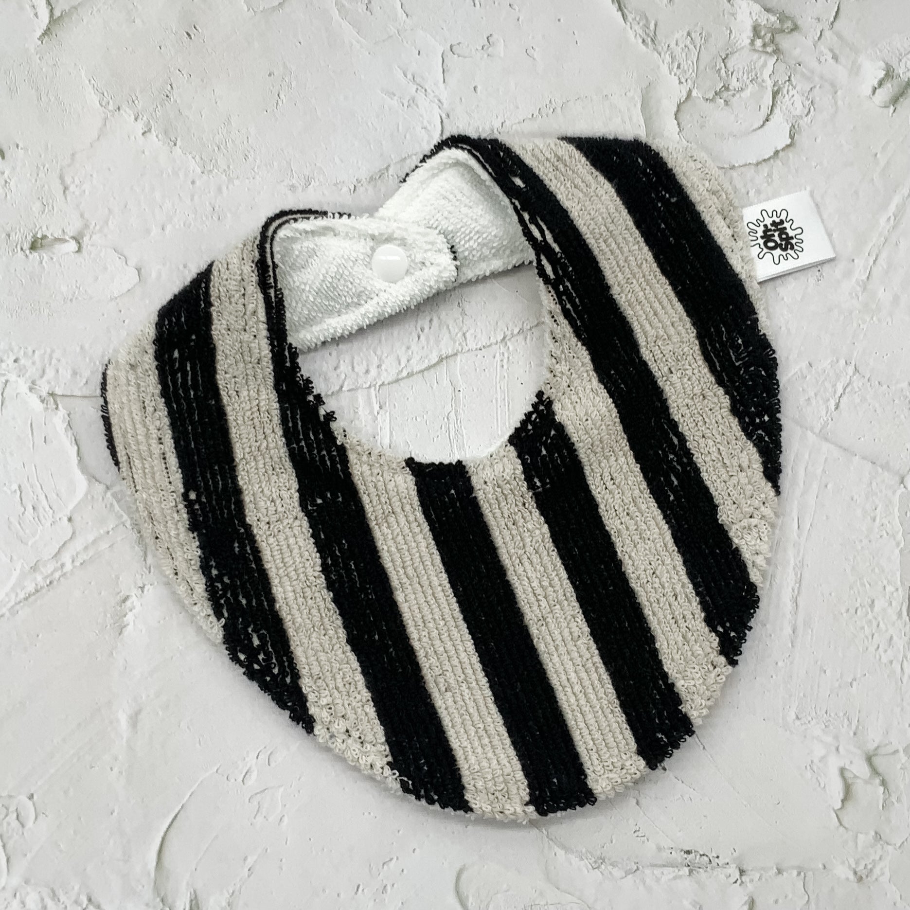 Classic Stripes Beach Towel Bib