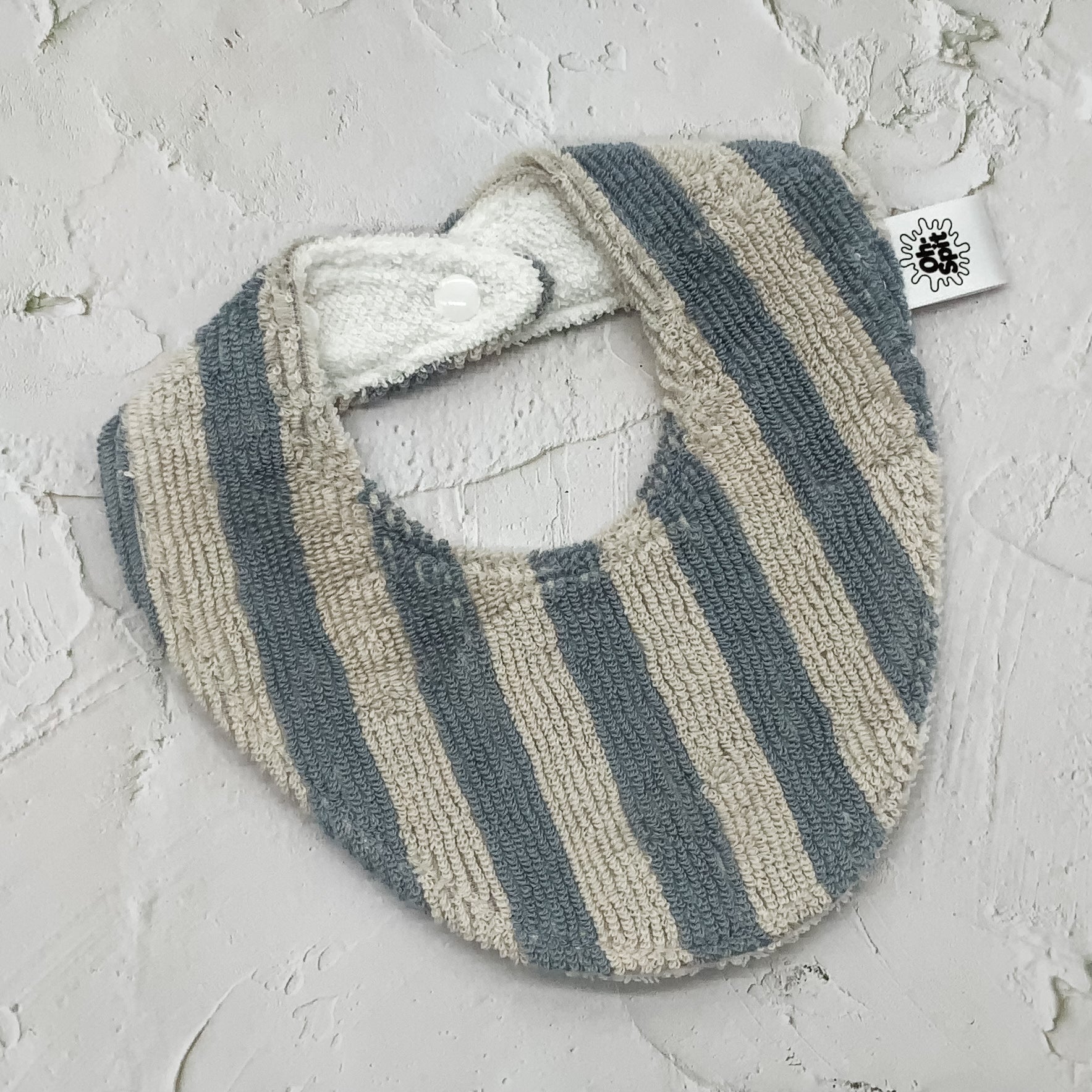 Lakeside Stripes Beach Towel Bib