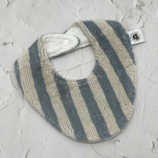 Lakeside Stripes Beach Towel Bib
