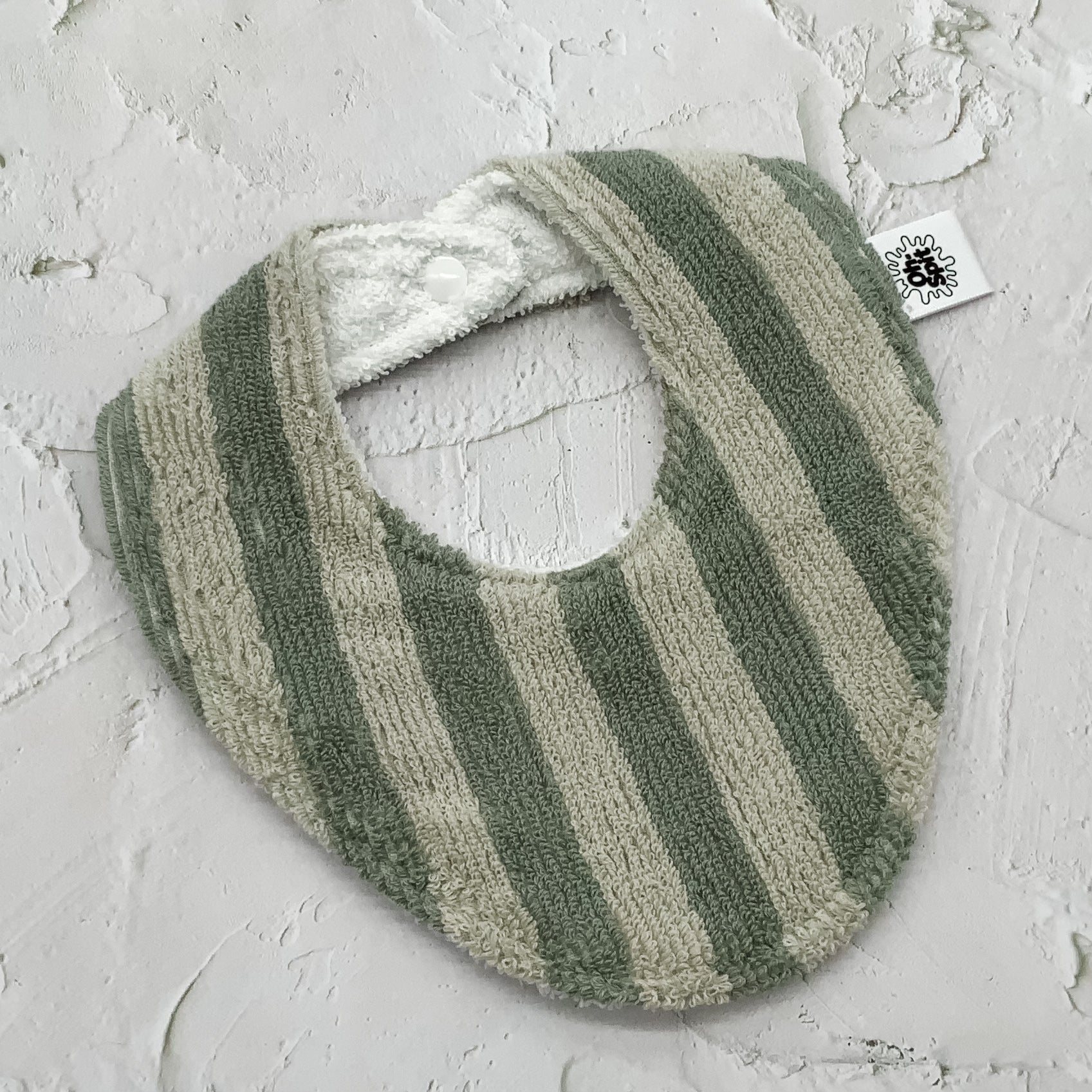 Gum Tree Stripes Beach Towel Bib
