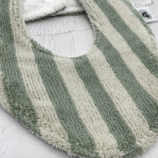 Gum Tree Stripes Beach Towel Bib