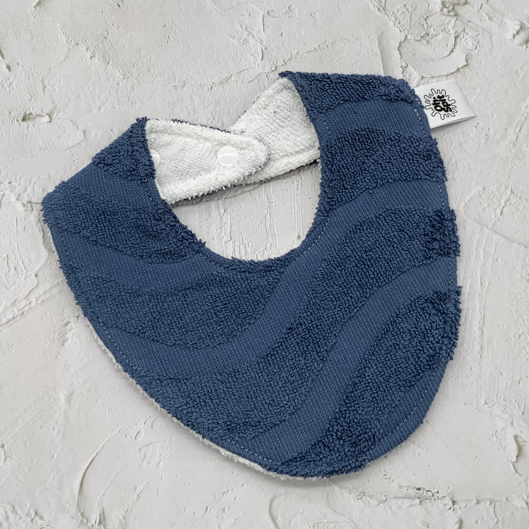 Deep Waves Beach Towel Bib