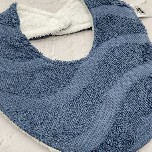 Deep Waves Beach Towel Bib
