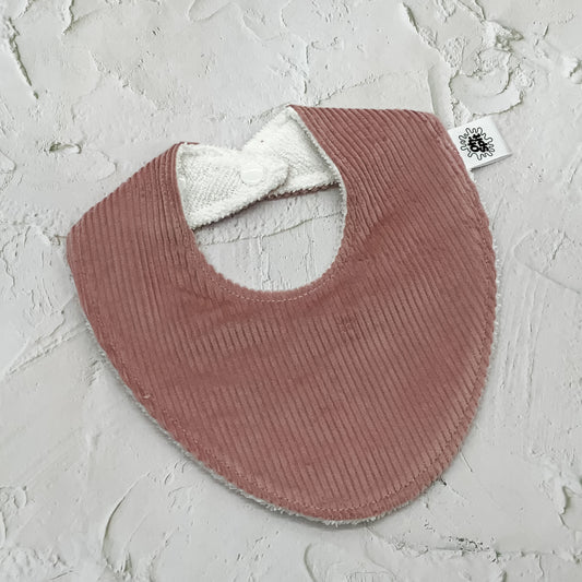 Blush Corduroy Signature Bib