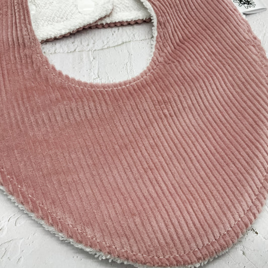 Blush Corduroy Signature Bib