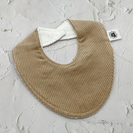 Sand Corduroy Signature Bib