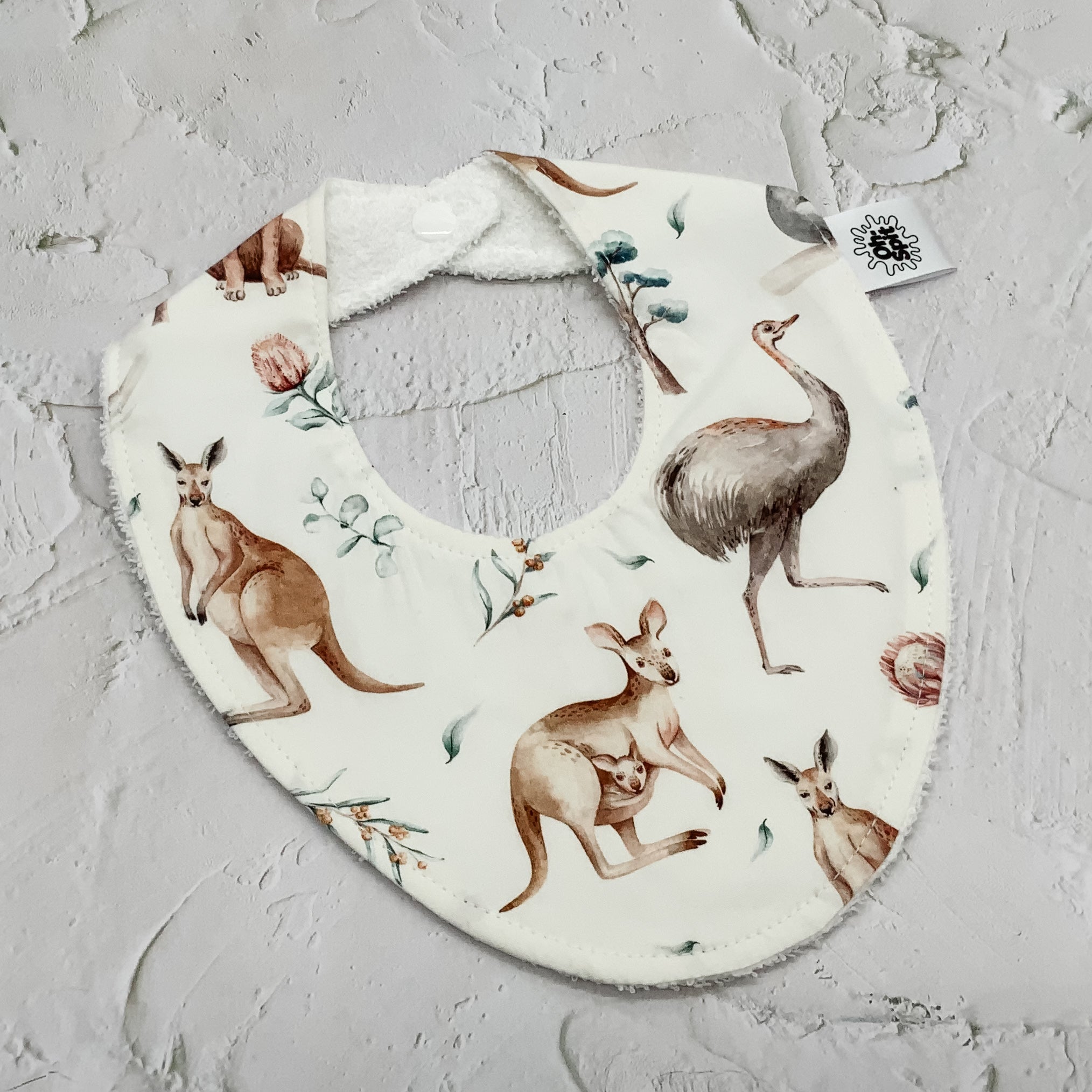 Australian Animals Signature Bib