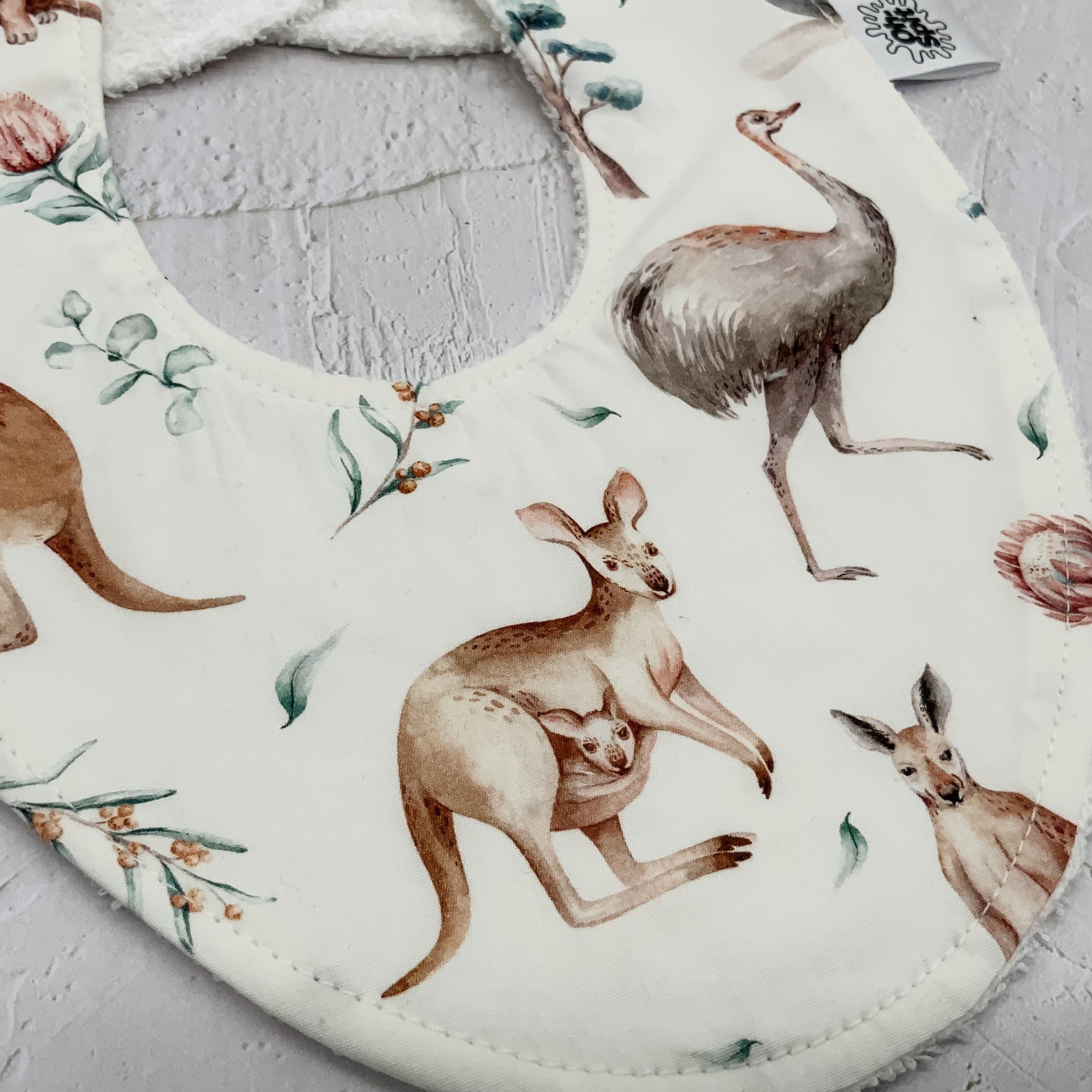 Australian Animals Signature Bib