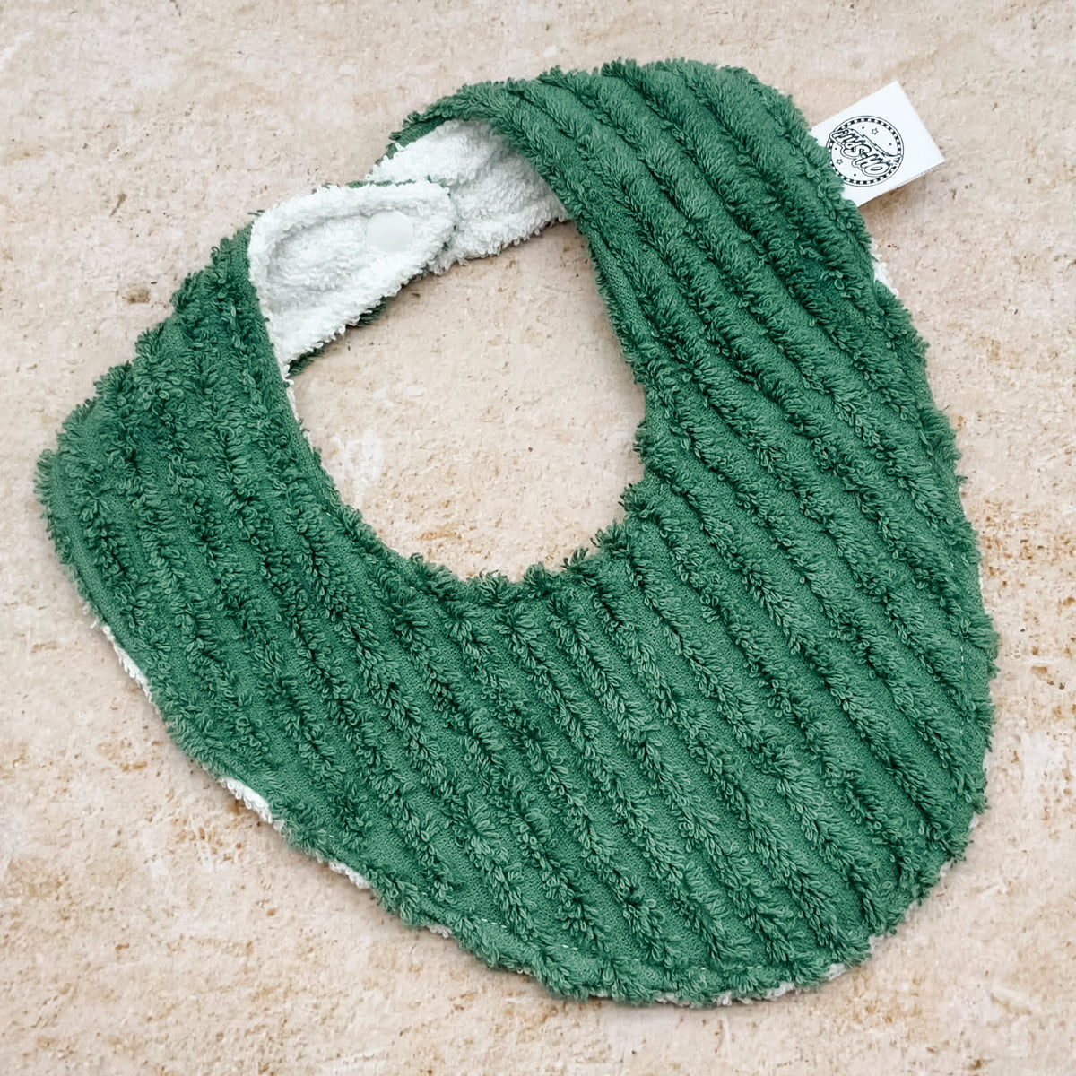 Forest Stripes Beach Towel Bib