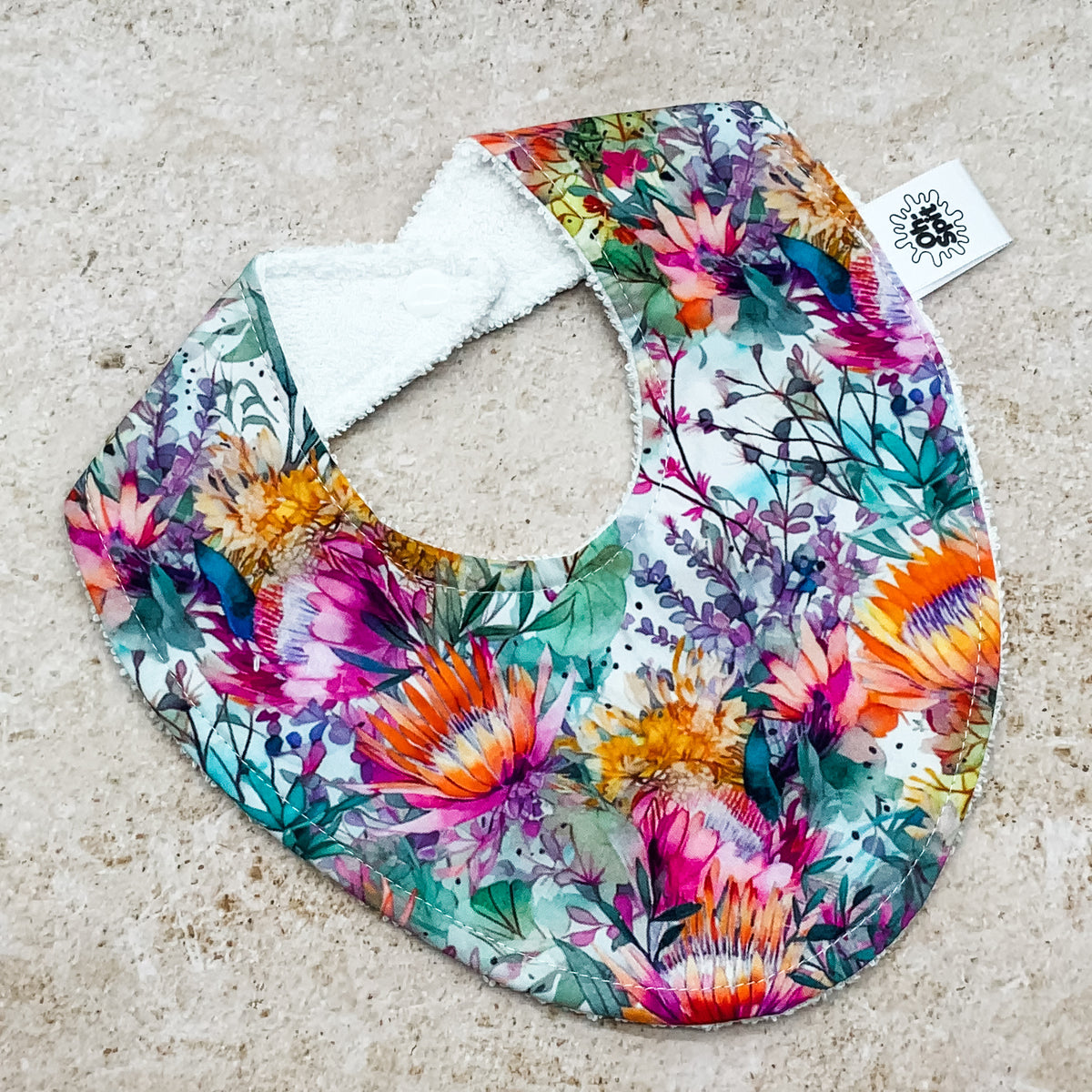 Australian Bright Florals Signature Bib