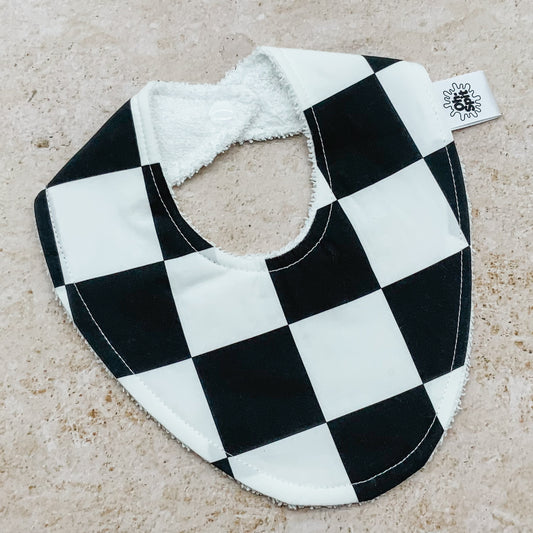 Ibis Black Checkerboard Bib