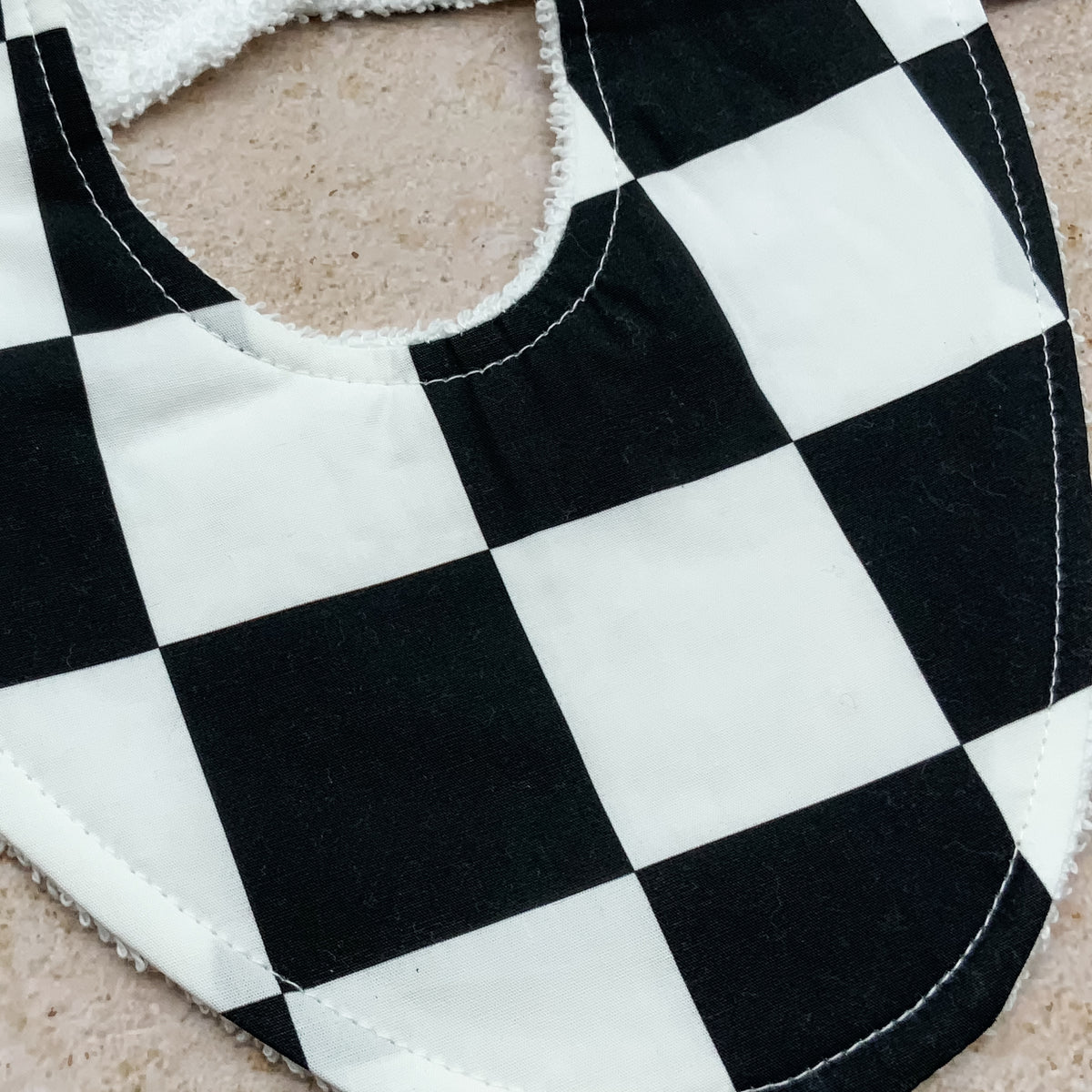 Ibis Black Checkerboard Bib