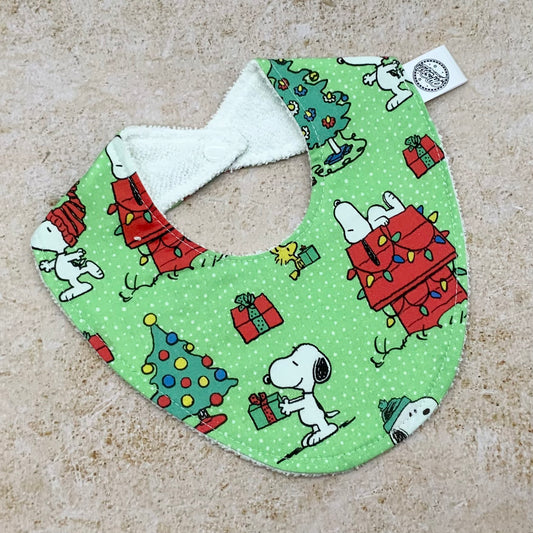 Peanut's Christmas Signature Bib