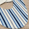 Load image into Gallery viewer, Soft Blue Stripe Signature Bib
