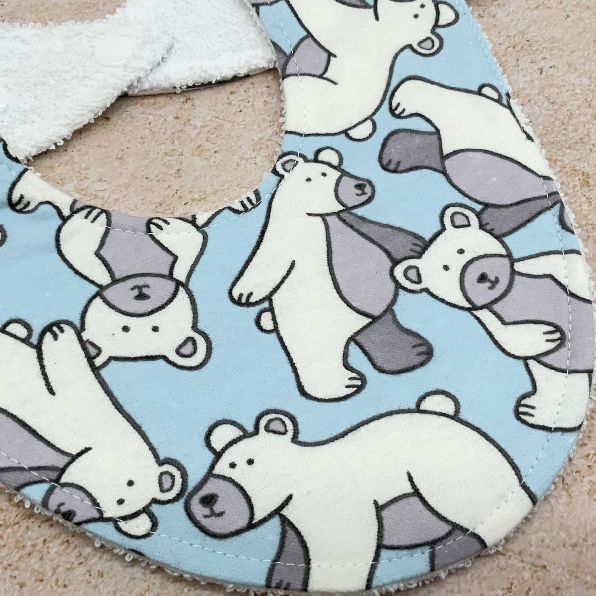 Polar Bear Signature Bib