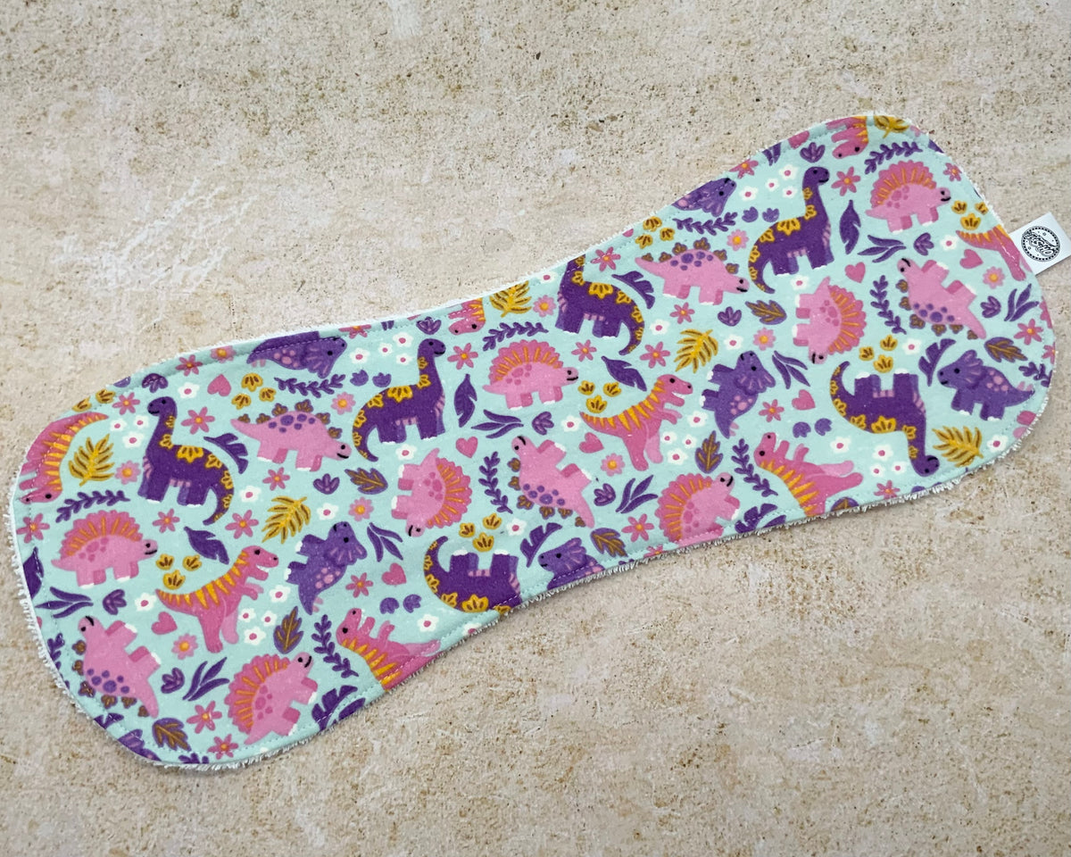 Dino Fields Burp Cloths