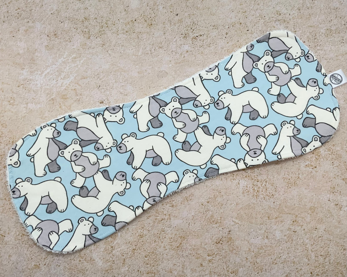 Polar Bear Burp Cloths