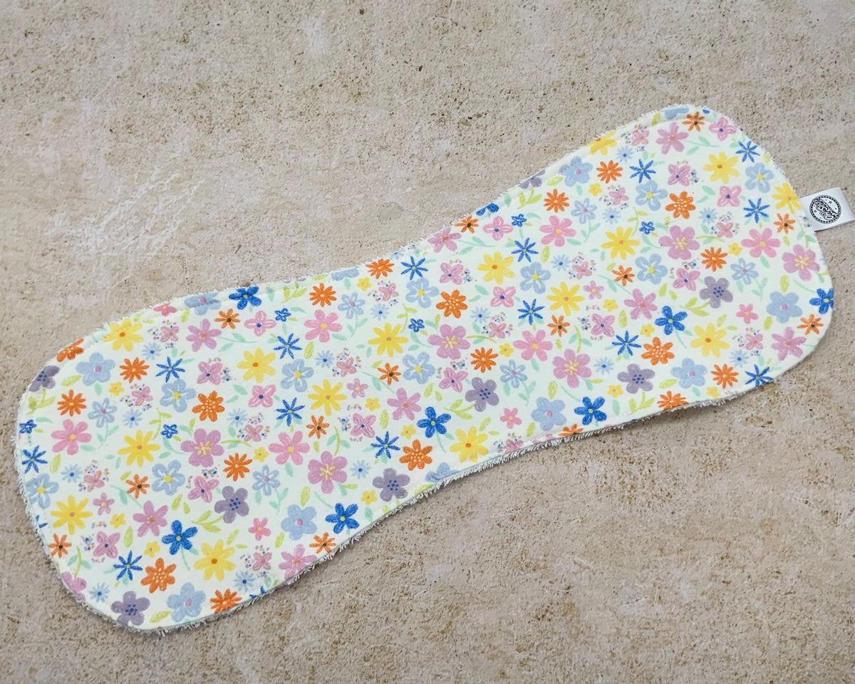 Sweet Pea Burp Cloths
