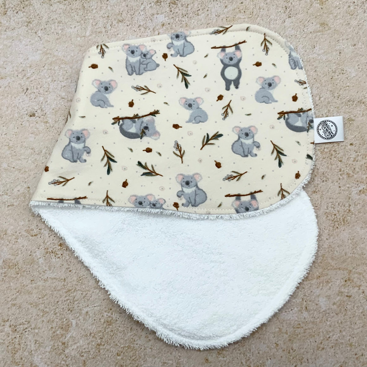 Koala Cuddles Burp Cloths