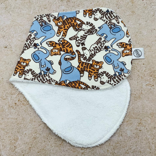 Jungle Friends Burp Cloths