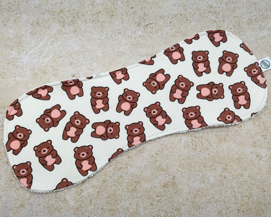 Teddy Bear Burp Cloths