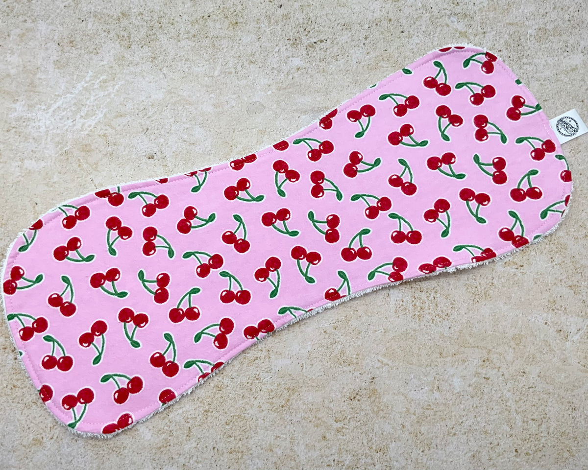 Cherry Bomb Burp Cloths