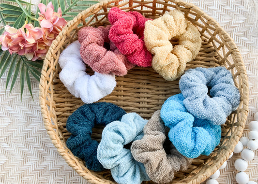 Signature Towelling Scrunchies