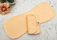 Load image into Gallery viewer, Apricot Sorbet Soft Pastel Burp Cloths
