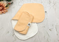 Load image into Gallery viewer, Apricot Sorbet Soft Pastel Burp Cloths
