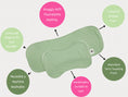 Load image into Gallery viewer, Apricot Sorbet Soft Pastel Burp Cloths

