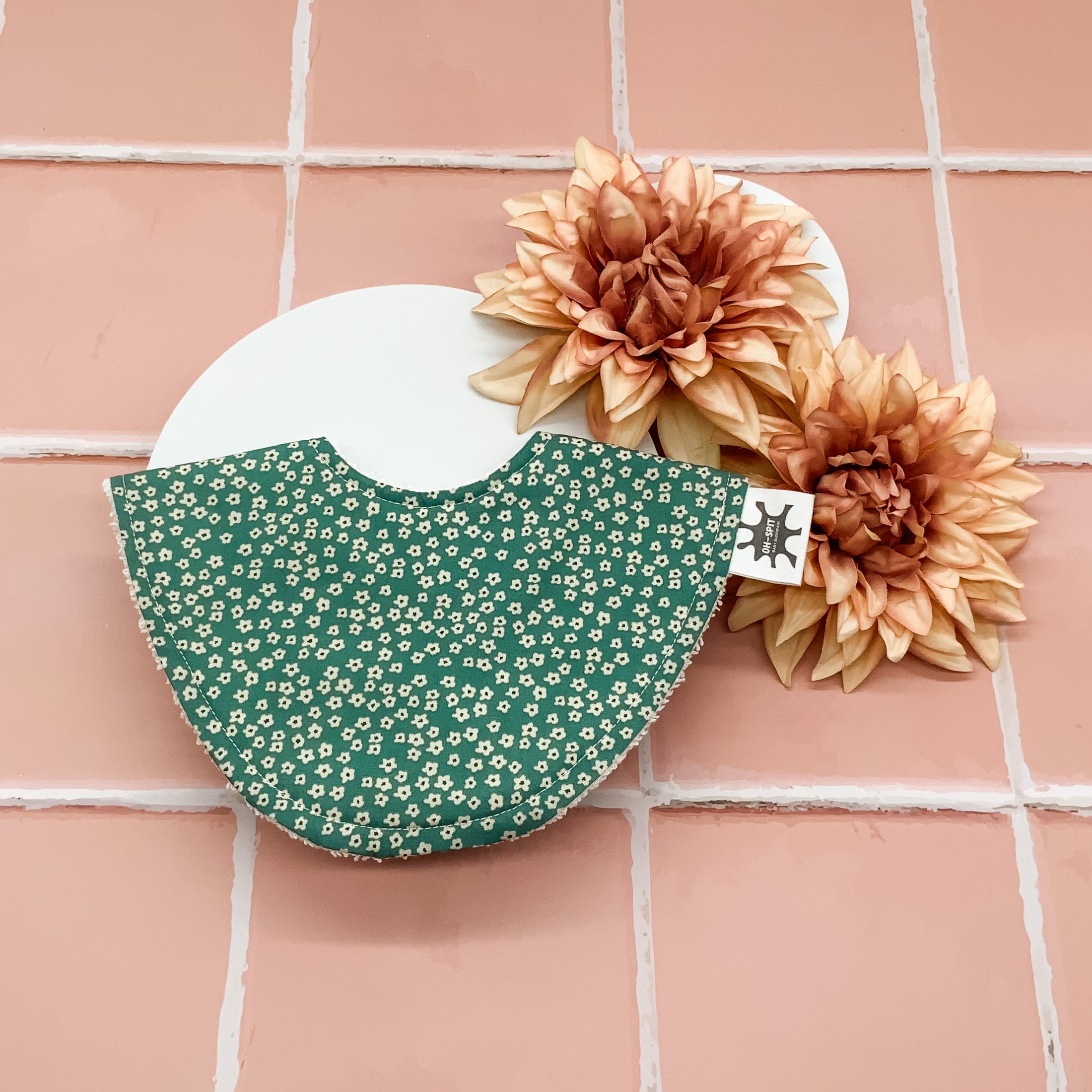 Jade Blooms Signature Bib
