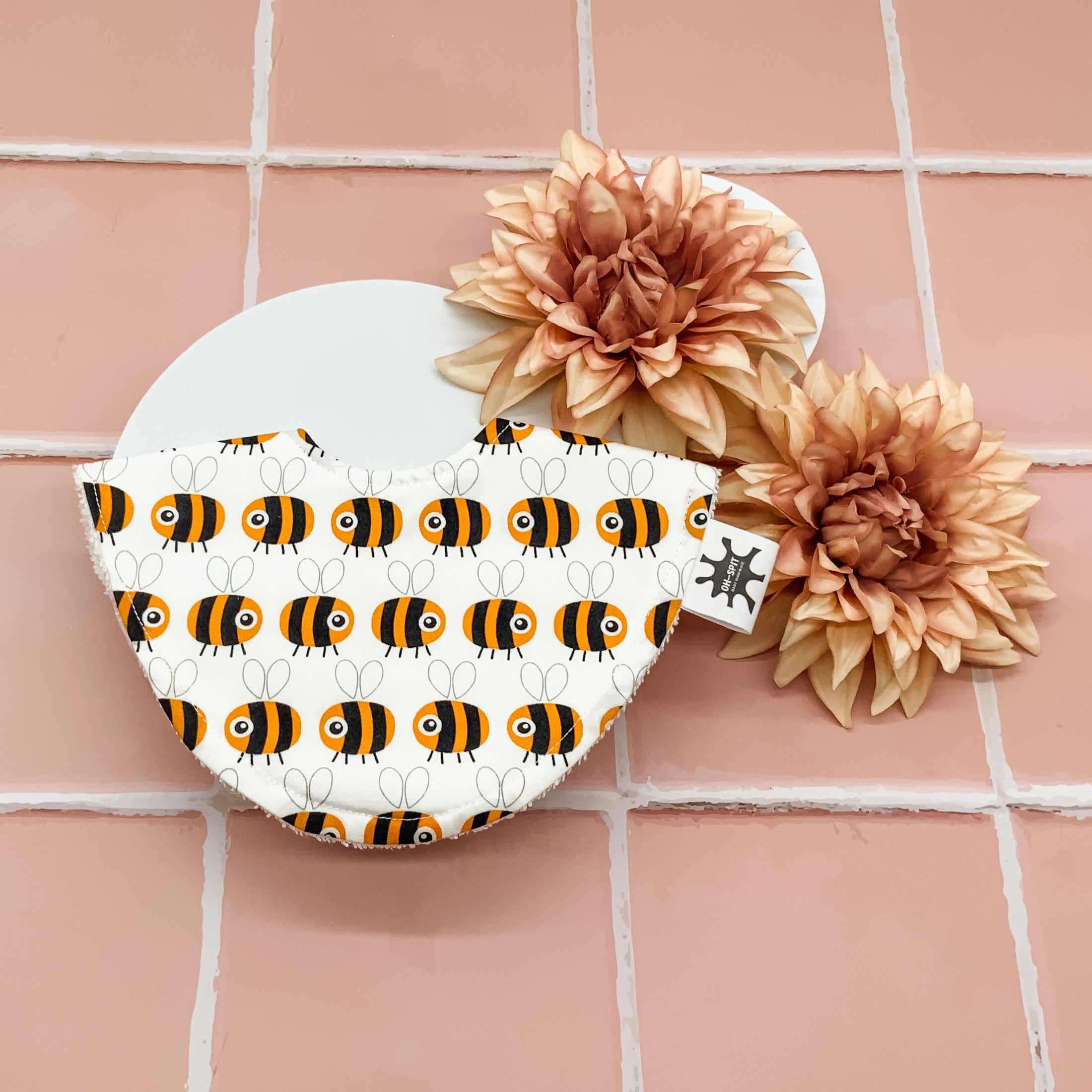 Busy Bumble Bees Signature Bib