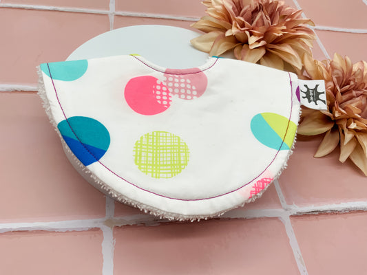 Pretty Polka Dots Signature Bib