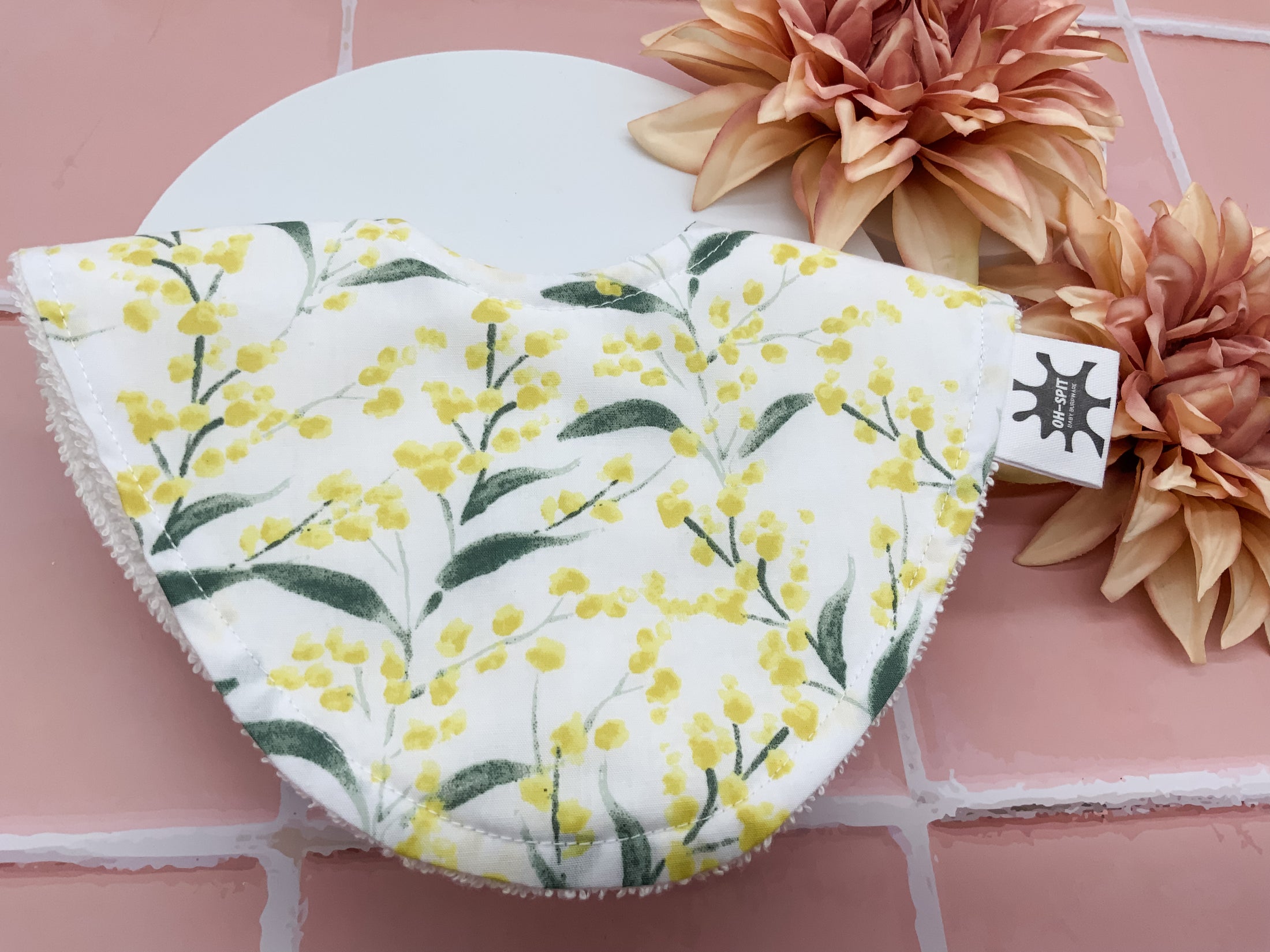 Lemon Leaves Signature Bib