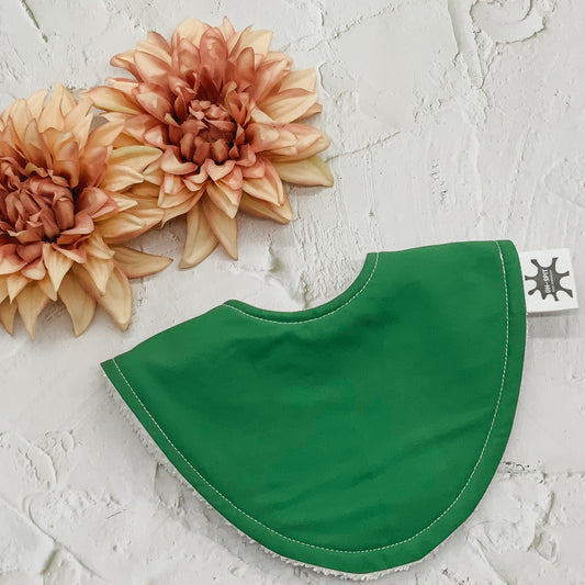 Hunter Green Dribble Bib