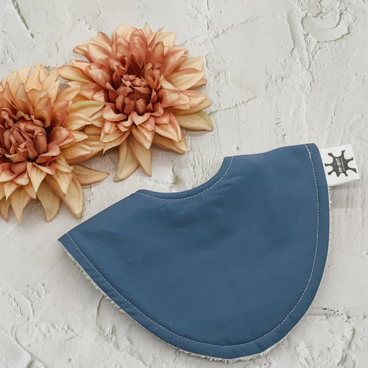 Steel Blue Dribble Bib