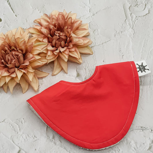 Coral Dribble Bib