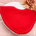Load image into Gallery viewer, Bright Red Dribble Bib
