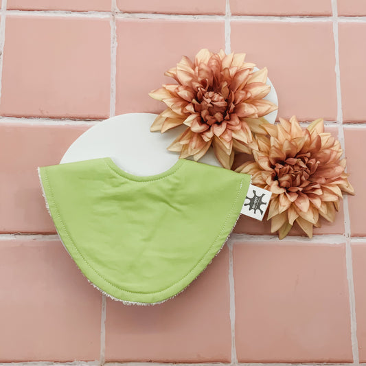 Pistachio Green Dribble Bib