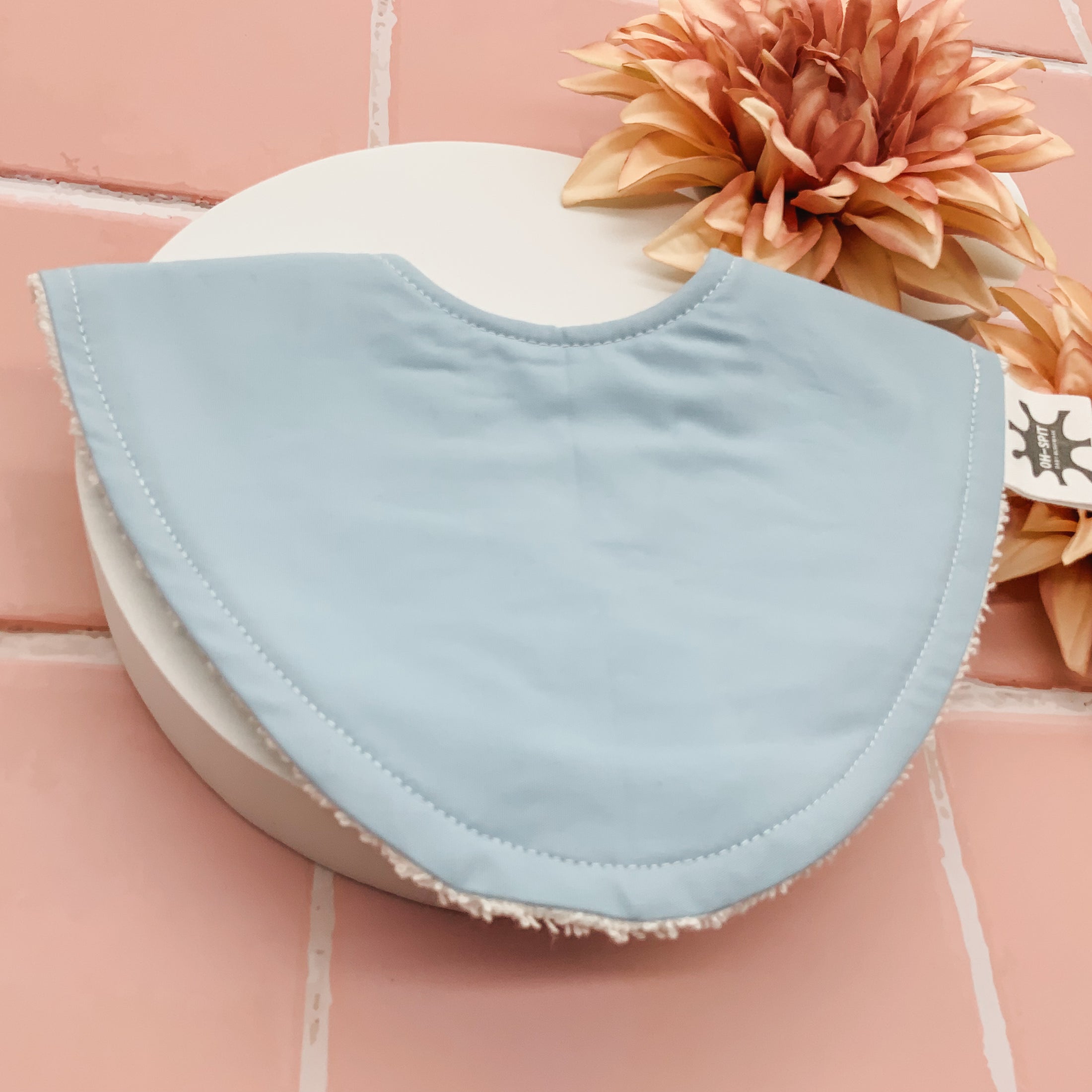 Iceberg Blue Dribble Bib