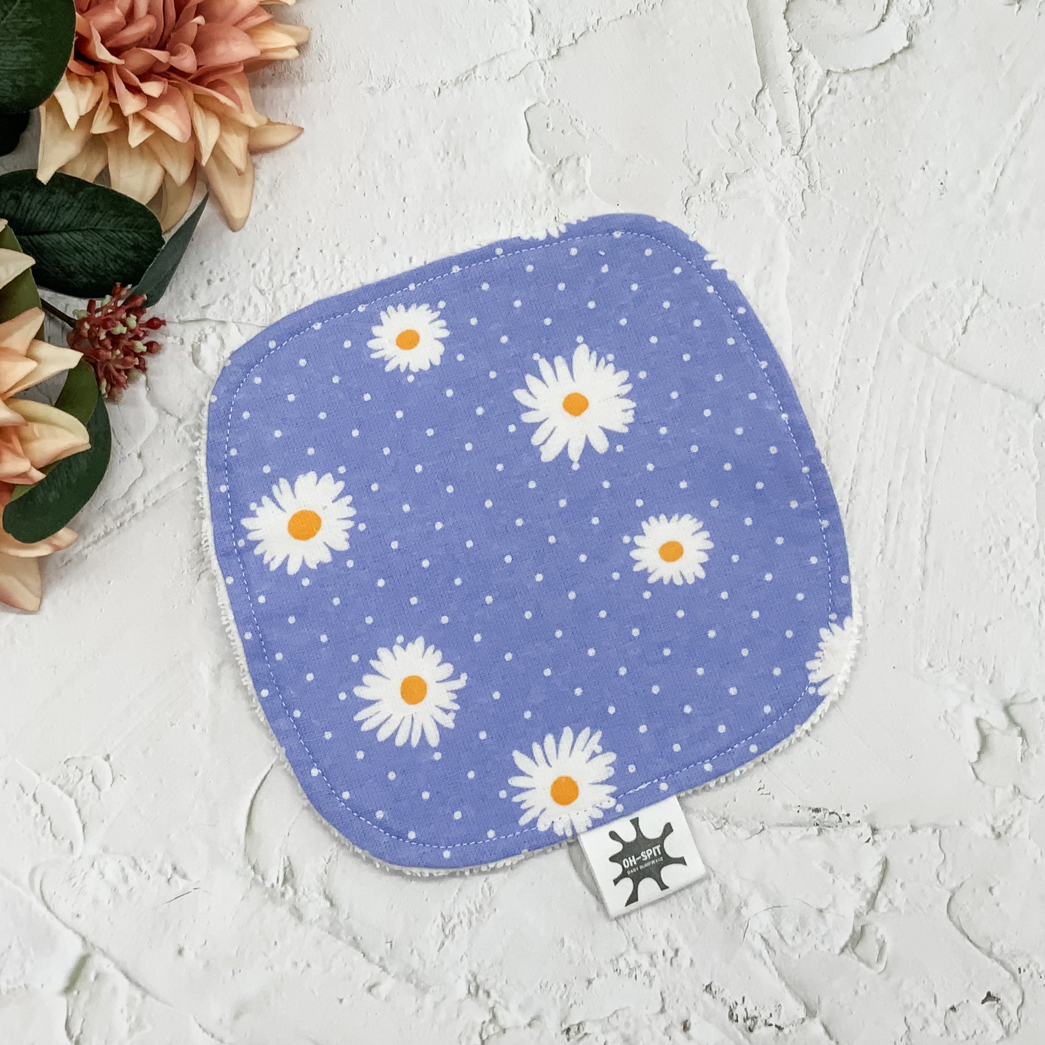Washcloth - Purple Daisies