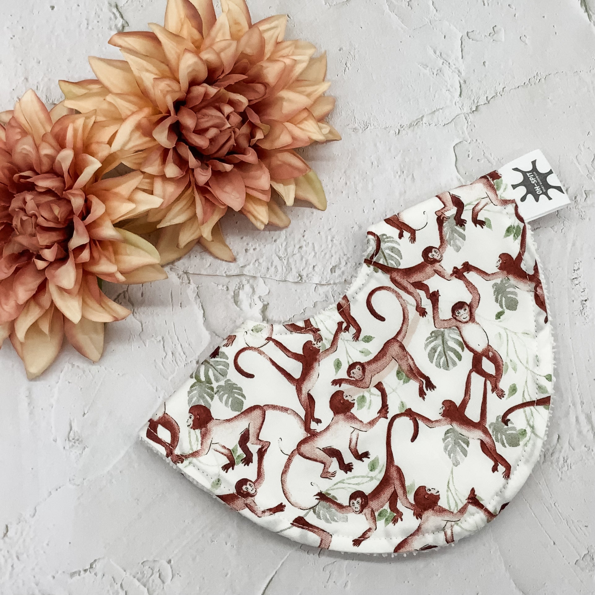 Five Little Monkeys Signature Bib