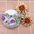 Load image into Gallery viewer, Purple Posies Signature Bib
