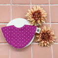 Load image into Gallery viewer, Fuchsia Kisses Signature Bib
