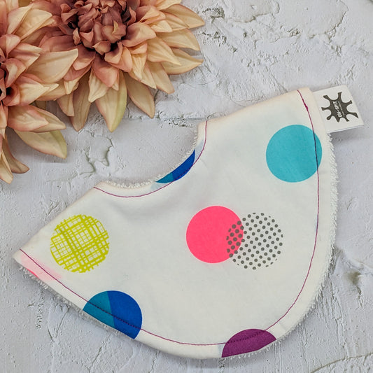 Pretty Polka Dots Signature Bib